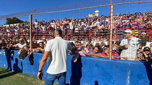 Despedia dos torcedores